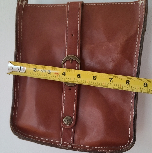 Patricia Nash Venezia Heritage Pouch Crossbody Leather Bag - Picture 4 of 11